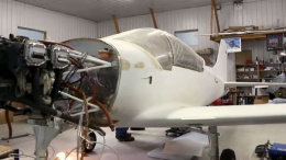 Reverse engineering with Artec Eva helps build landing gear doors of Italian 1955 Falco airplane